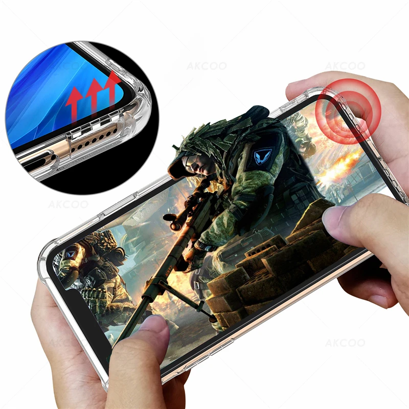 Akcoo мягкие противоударные чехлы для iPhone 11 Pro Max задняя крышка со звуковым