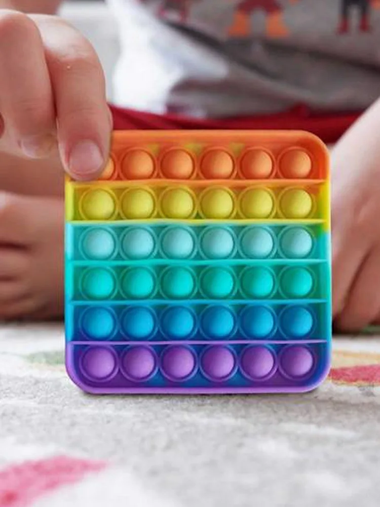 

24pcs Adult Educational Decompression Sensory Fidget Toys Squeeze Bubble Relief Pressure Finger Toys For Children Gifts Set