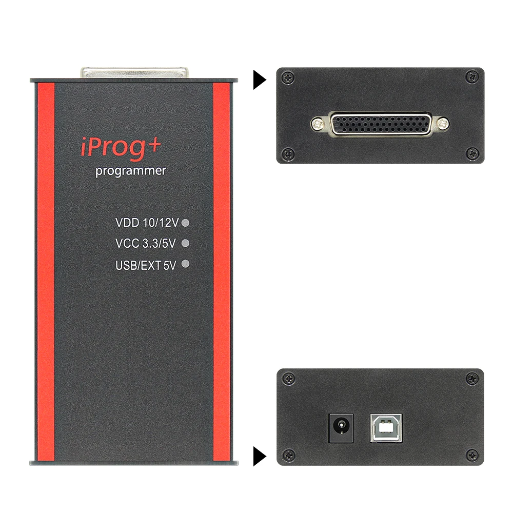 

2020 Full IPROG Pro V85 ECU Programmer Iprog+ IMMO Odometer Mileage Correction Airbag Reset Iprog V80 PK DIGIPROG 3 Carprog Full