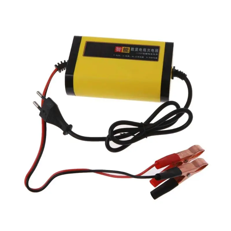 Автомобильный Мотоциклетные батареи Зарядное устройство 12V 2A полный автомат 3