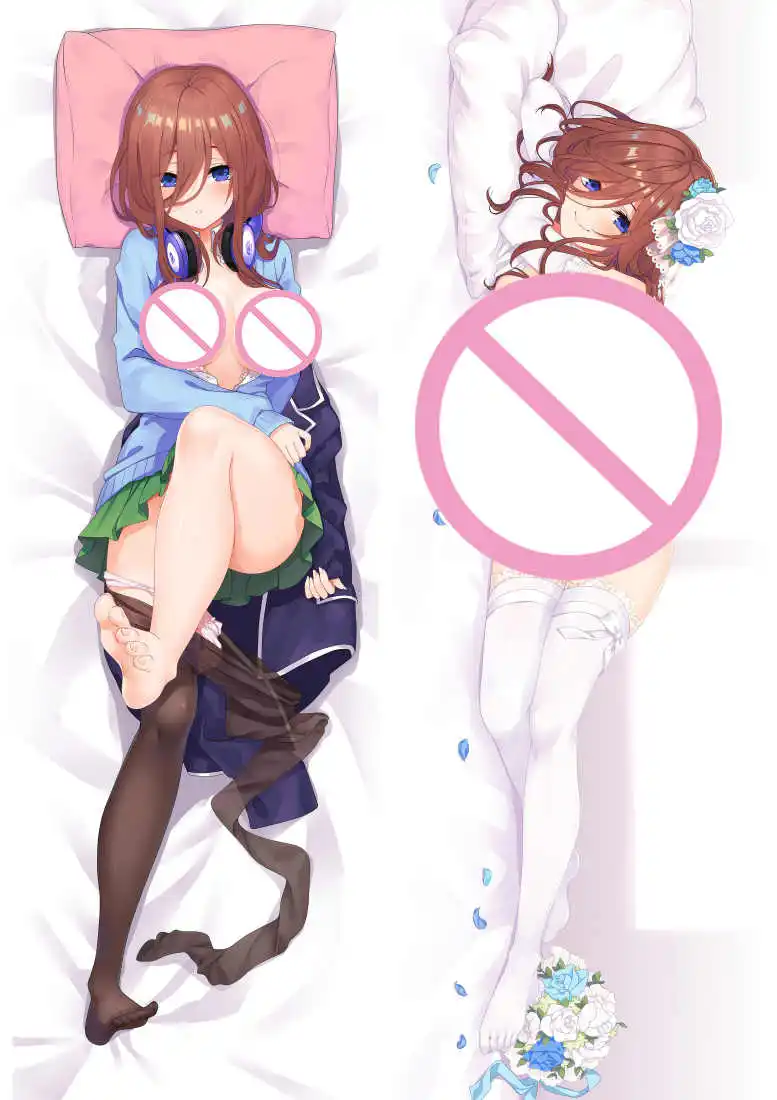 Чехол для подушки Quintessential Quintuplets go-toubun no-hanayome соблазнительный чехол nakano nino Dakimakura
