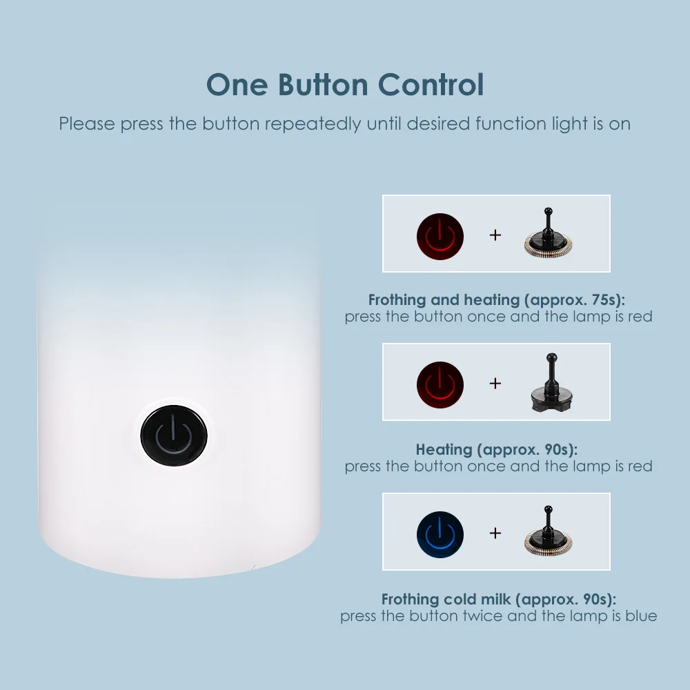 280 мл электрическая автоматическая капучино латте Кофеварка бытовая Капучинатор