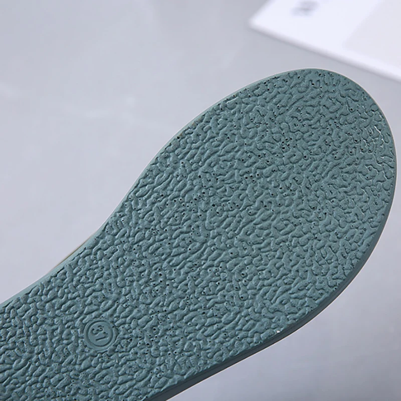 Танкетки женские летние шлепанцы на толстом высоком каблуке износостойкие