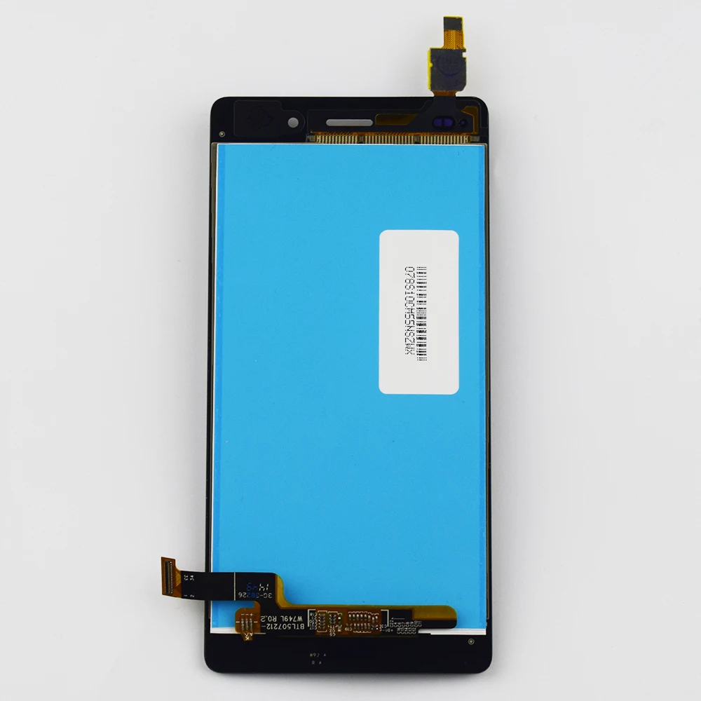 Черный/белый для huawei Ascend P8 lite сенсорный экран дигитайзер сенсорная панель стекло