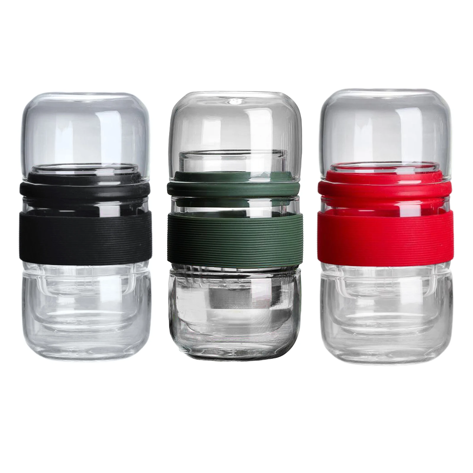 

Portable Travel Tea Set Glass Set Travel Water Bottle for Travel Gifts