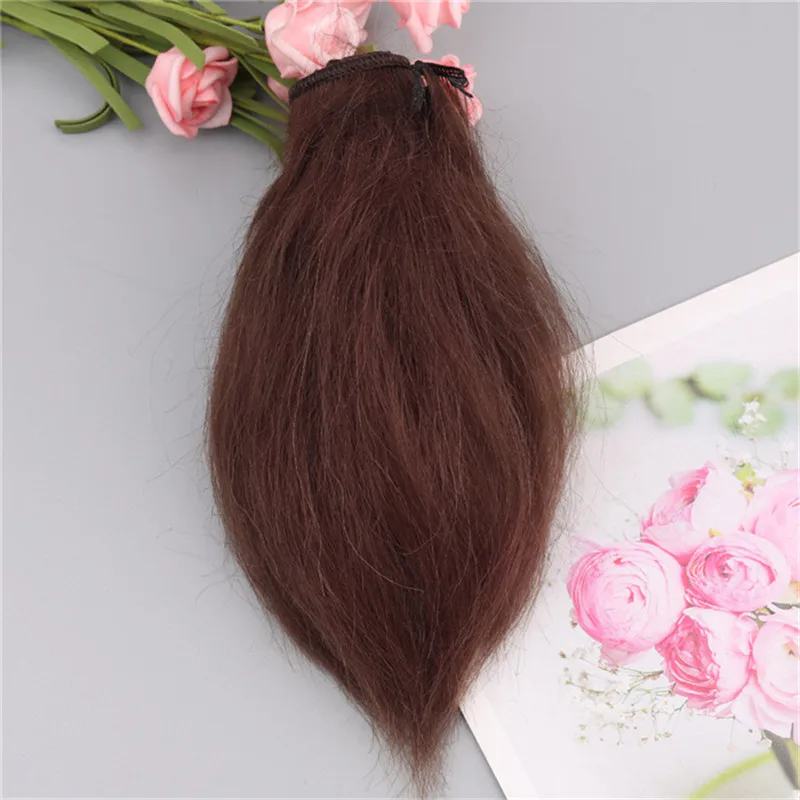 

Handmade 100% Pure Mohair BJD /SD / Reborn Baby Doll Hair Doll Wigs Premium Mohair 15*100cm Muti-color Mohair DIY Doll Accessory