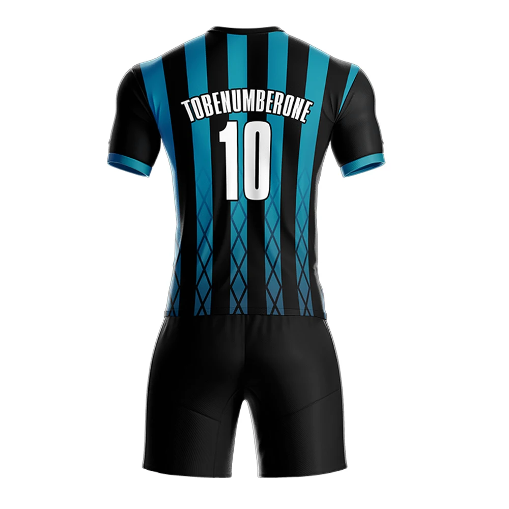 100% полиэстер с коротким рукавом мужские наборы Футбольная форма быстросохнущая