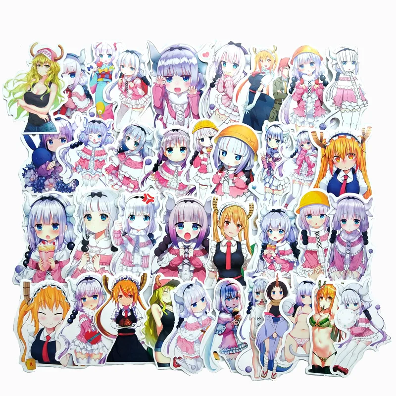 

37pcs kobayashi Maid stickers