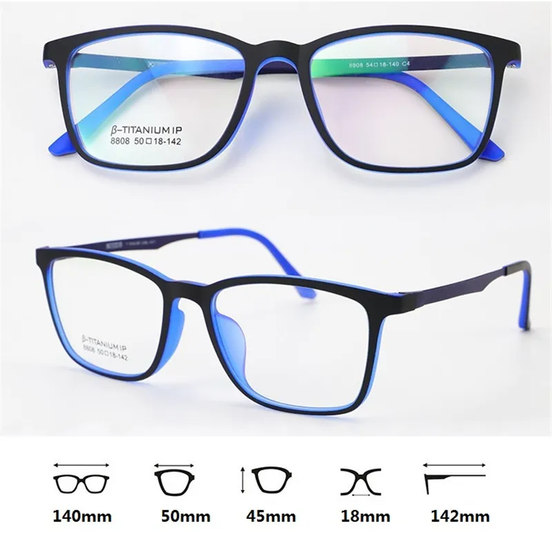Vazrobe очки в титановой оправе мужские и женские ультралегкие по рецепту|Мужские