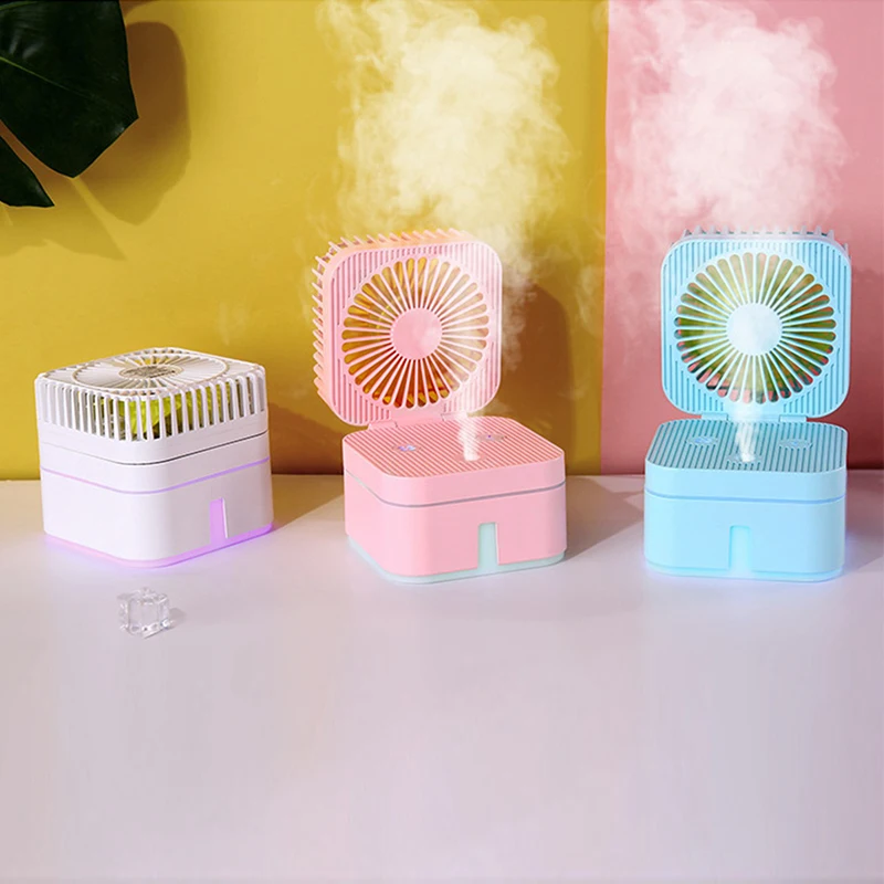 KBAYBO USB вентилятор с увлажнителем воздуха USB Арома эфирное масло маленький USB Охлаждающий охлаждающий воздух вентилятор увлажнитель