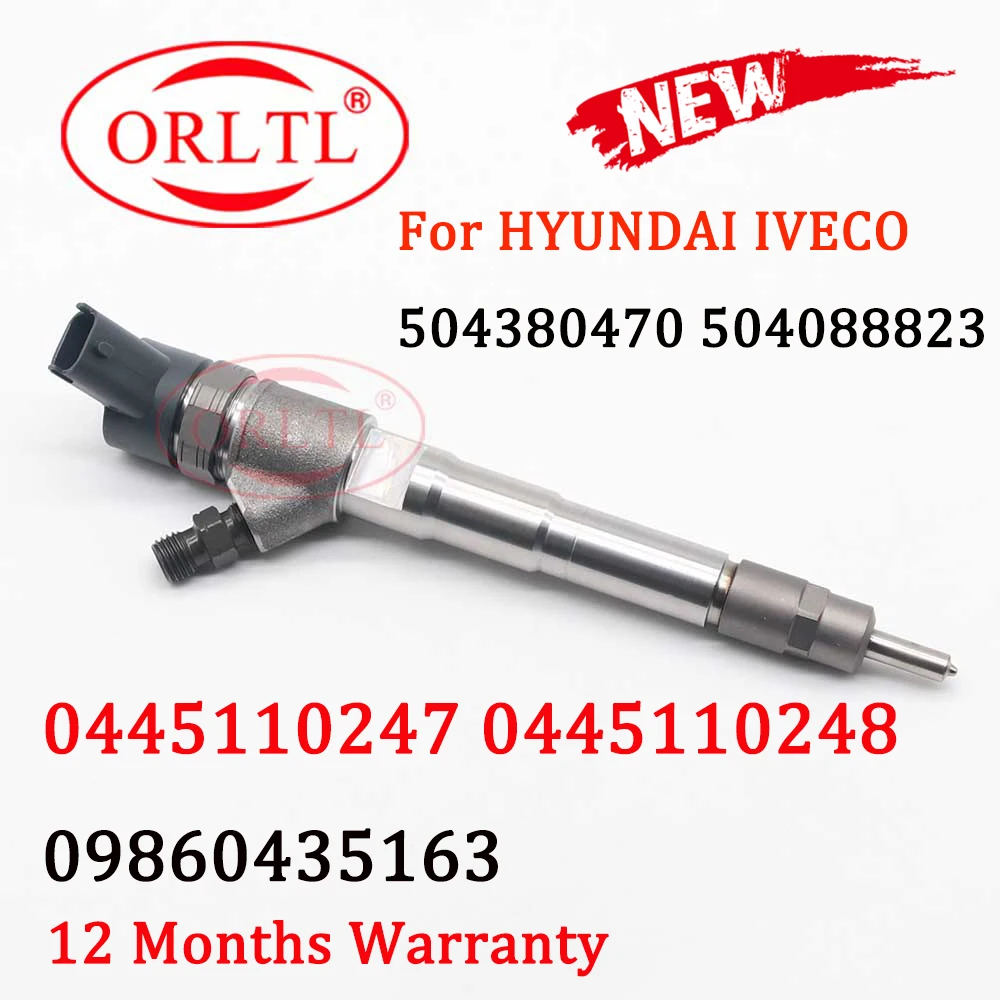 

0445110247 Fuel injector Injection Nozzle Assy 0445110248 for Fiat DUCATO IVECO MASSIF DAILY 2998cc 3.0 D HPI 3.0L 0986435163