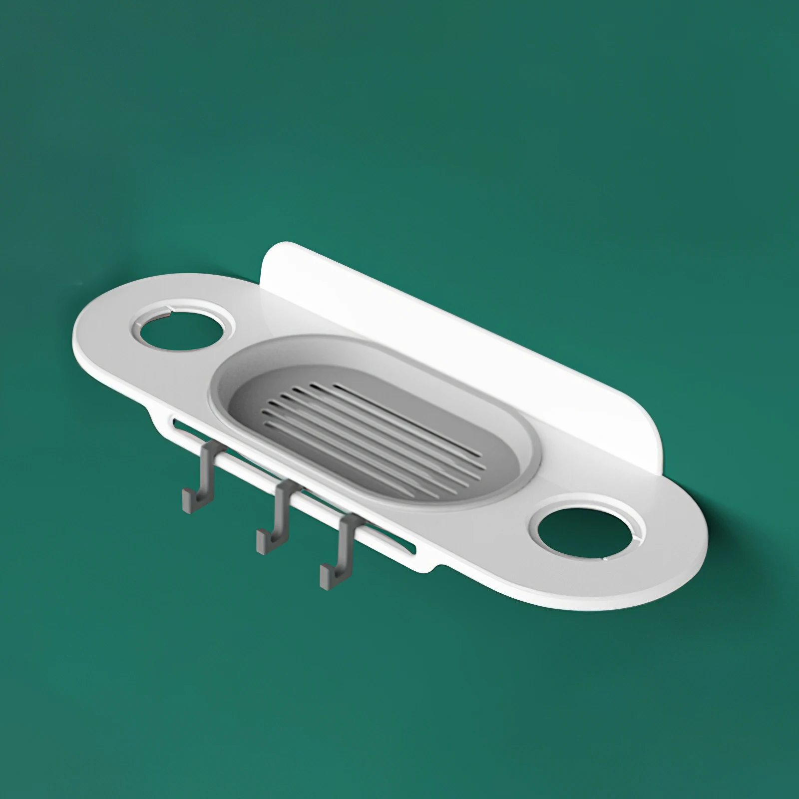 Держатель для мыла многофункциональный домашний двойной держатель настенный