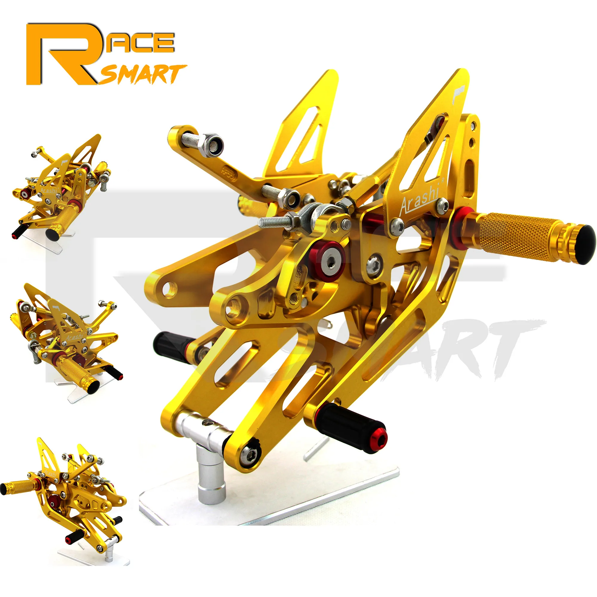 Для YAMAHA YZF R1 2005 2006 YZF-R CNC регулируемые Задние подножки педали аксессуары для