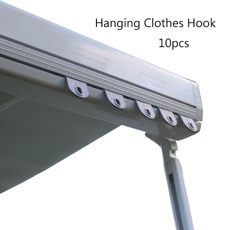 Универсальный подвесной крючок для одежды серый вешалка фургона тента 10 шт |
