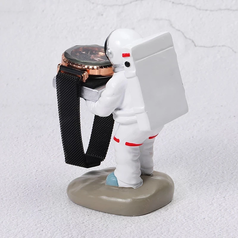 

Astronaut Statue Eyeglasses Stand Multi-purpose Carry Cell Phone / Glasses / Penholder Home Desktop Decoration