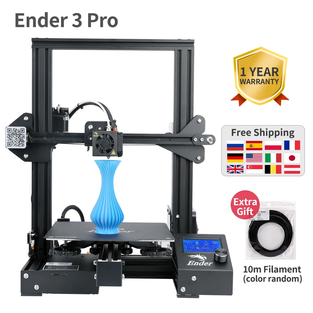 Ender-3 Pro 3d принтер DIY комплект Модернизированный Cmagnet сборка пластина обновление