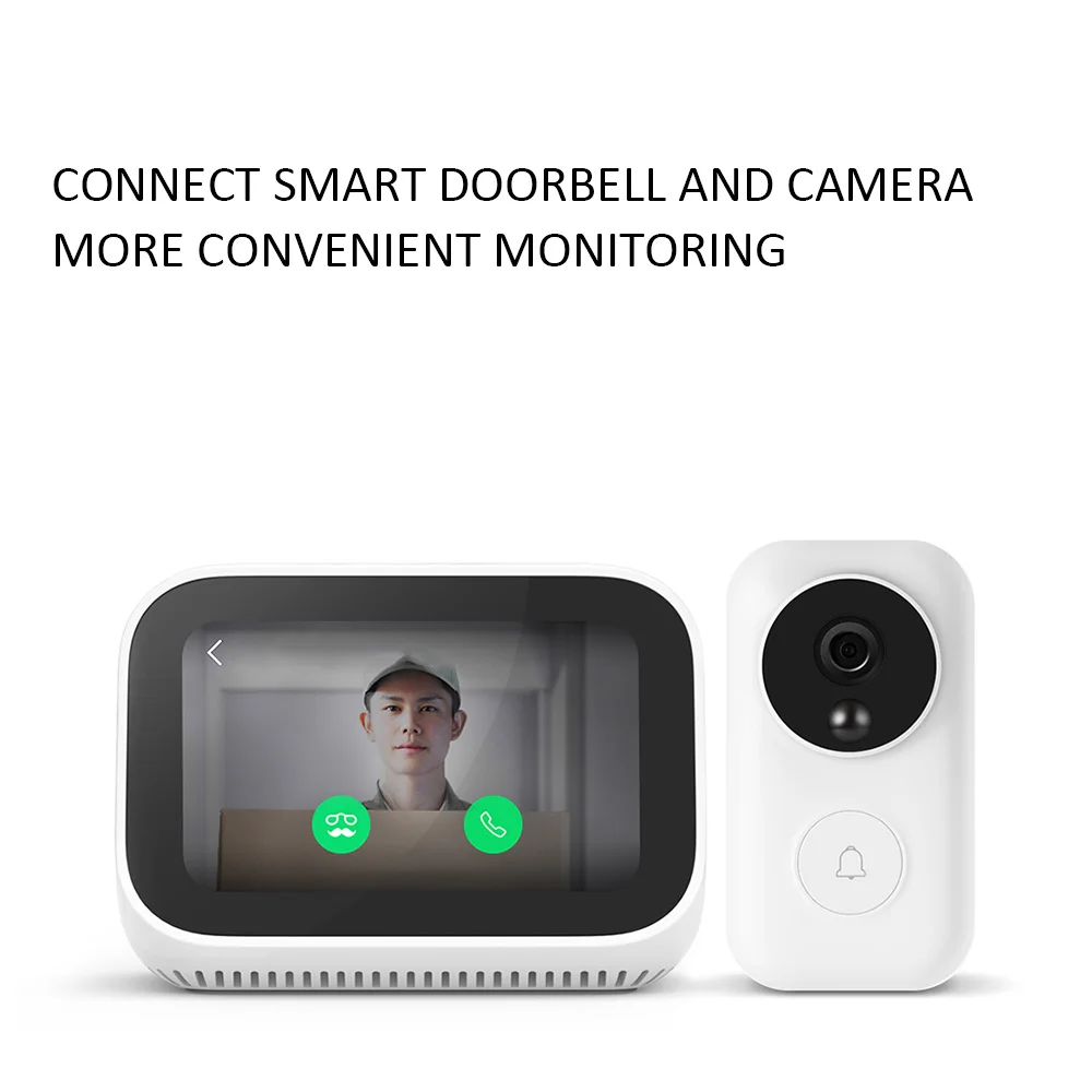 Xiaomi дизайн xiaomi AI сенсорный экран Bluetooth 5,0 динамик цифровой дисплей Будильник WiFi смарт соединение динамик mi динамик