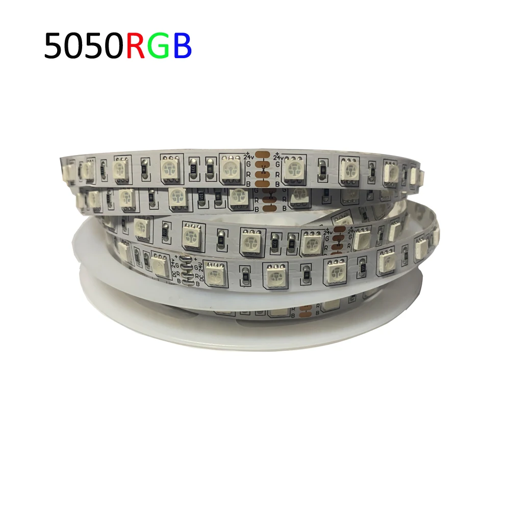 Светодиоды RGB 5050 24 В постоянного тока светодиодный светодиодные лампы для