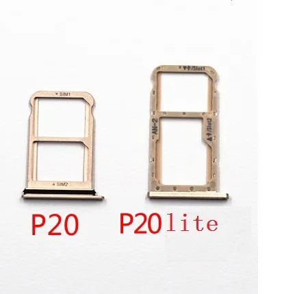 10 шт. для huawei p20/P20 Lite/p20 plus лоток карты SD Sim Micro держатель Слот адаптер Ремонт