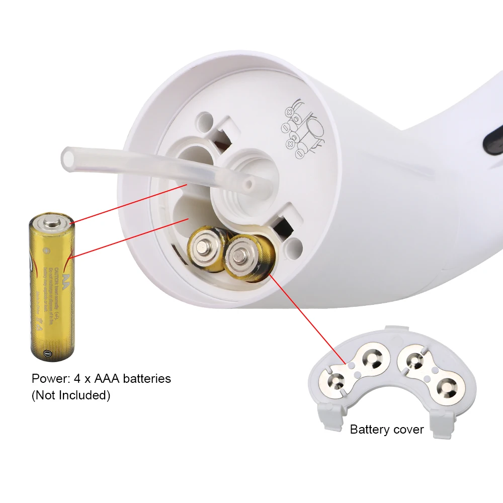 

250ml Intelligent Liquid Soap Dispenser Automatic Touchless Induction Foam Infrared Sensor Hand Washing Kitchen Bathroom Tools