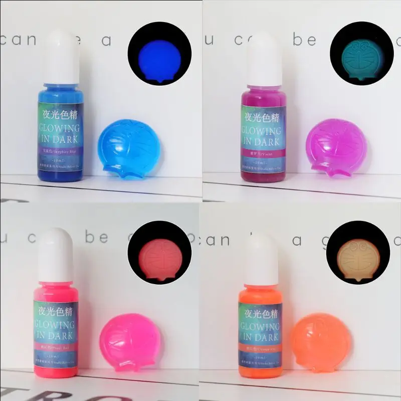 

20 Colors Glowing in Dark Epoxy Resin Pigment Luminous Colorant Jewelry Making