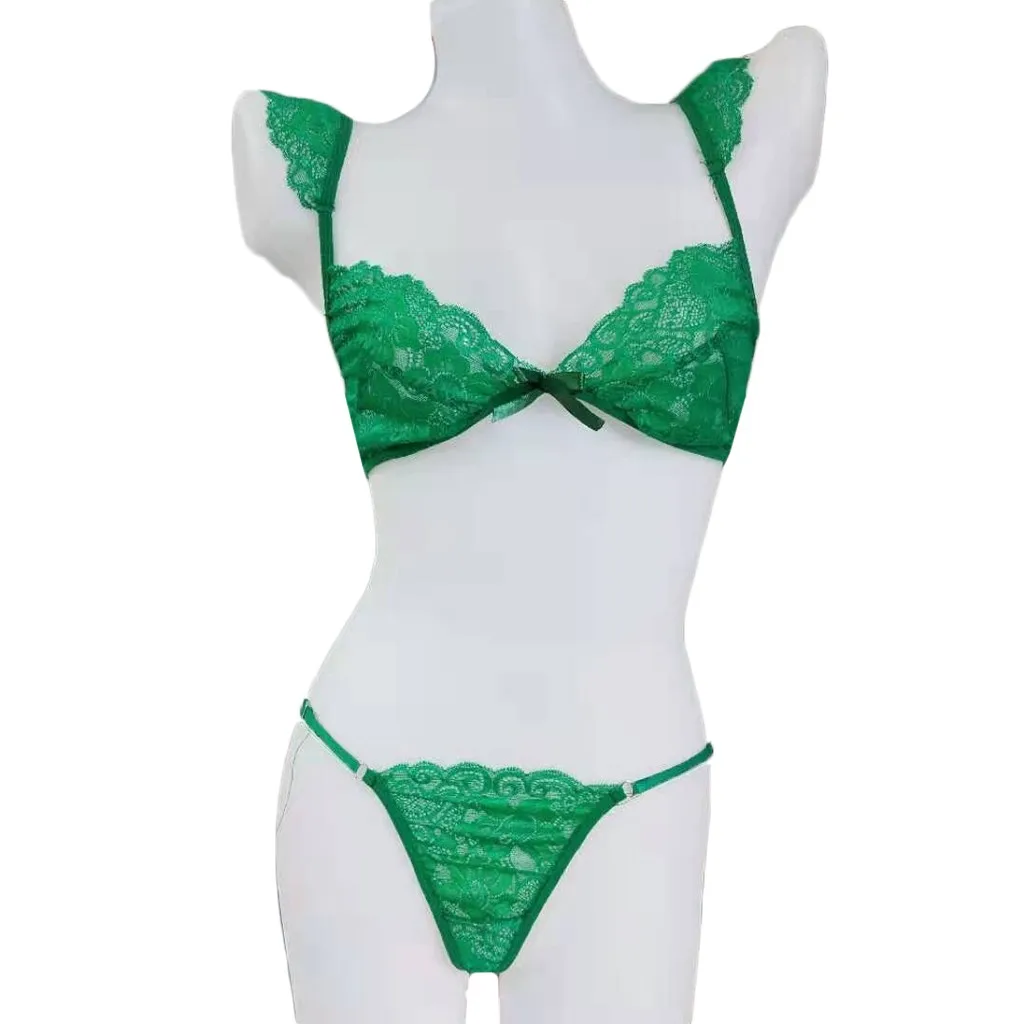 Женское кружевное нижнее белье бюстгальтер без косточек однотонный из