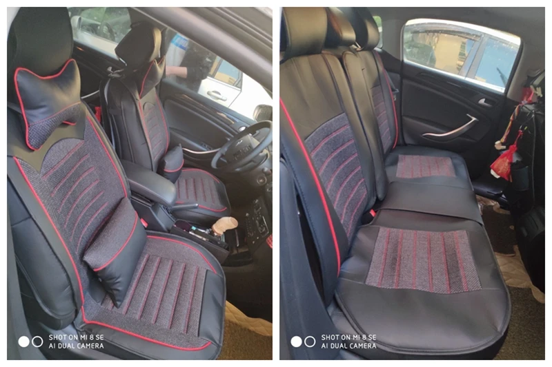 Передняя+ задняя крышка автомобильного сиденья для Volkswagen Passat b5 b6 b7 b8 golf 4 golf 5 golf 6 golf 7 tiguan Polo tiguan touareg Dacia duster