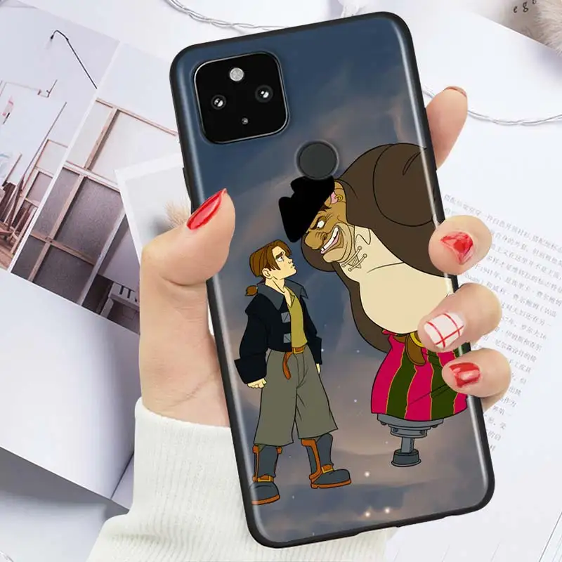 

Disney Treasure Planet Shockproof Cover for Google Pixel 5 4 4A XL 5G Black Phone Case Shell Soft TPU Fundas Coque Capa