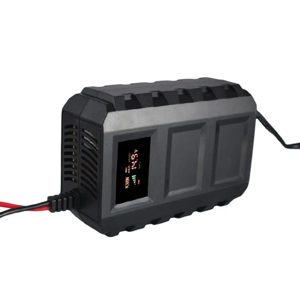 Quick Charger Motorcycle Intelligent 12V 20A Automobile Battery Lead Acid Fast Charging LCD Display Car | Электроника