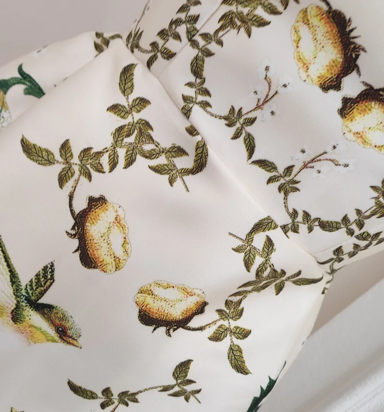 

French Fashion Design Print Tube Top Dress for Women Beads Rhinestones High Waist Slim Dress 2021 Summer Sexy Temperament Dress