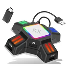 Переходник KX для контроллера PS4 ps5 Gaming Keyboard переходник для мыши, конвертер для xbox series x nintendo switch
