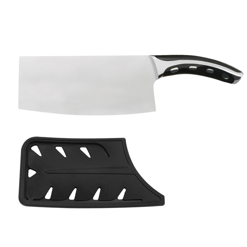 SOWOLL 4CR14 Нержавеющая сталь сербский Кухня Ножи 7 дюймов Тесак разделочные мясника
