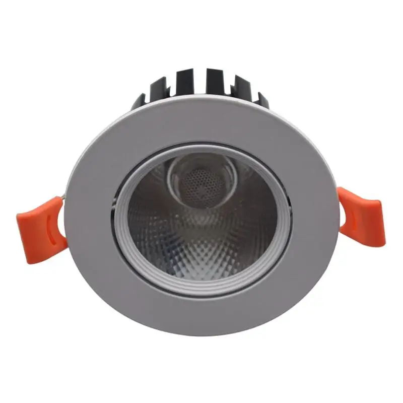 high quality recessed round adjustment LED COB Dimmable Downlights ac85-265V 10w 20w 30w Ceiling Lamp Spot lights | Лампы и освещение
