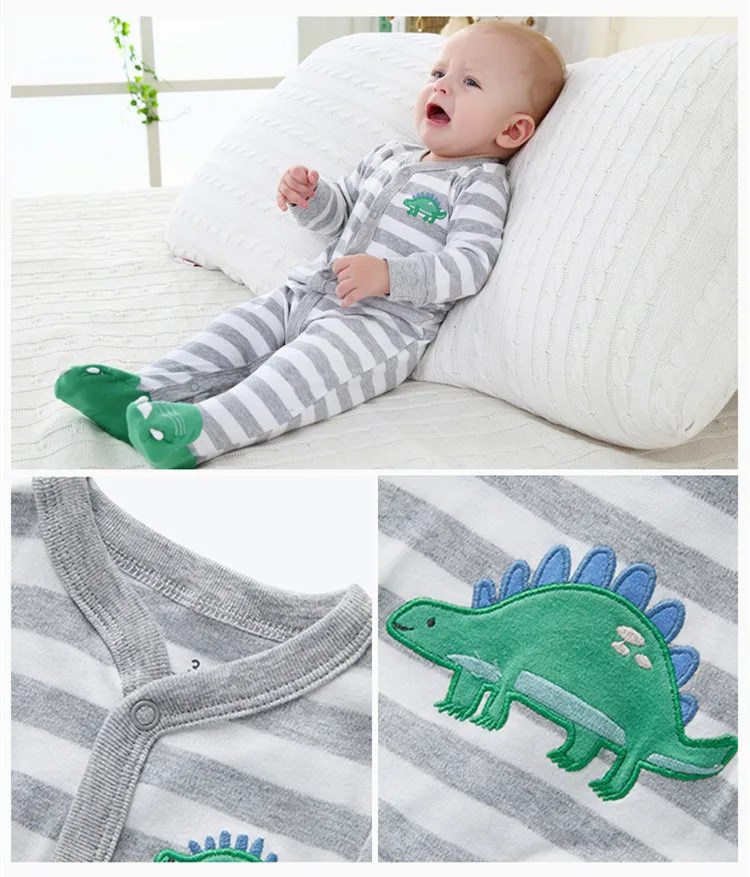 Детские комбинезоны из 2 предметов хлопковая одежда для маленьких девочек