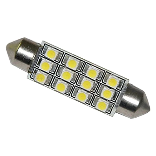 2 предмета автомобиля 12V постоянного тока КУПОЛ 12 3528 SMD светодиодный лампы
