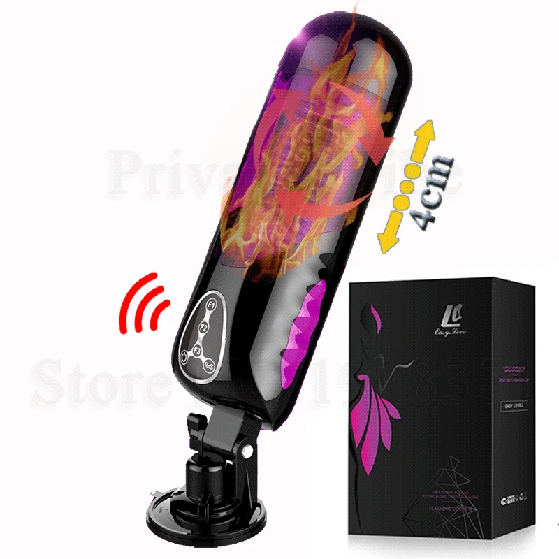 Автоматическое вращение выдвижной Вагина мастурбатор для мужчин поршень толкая