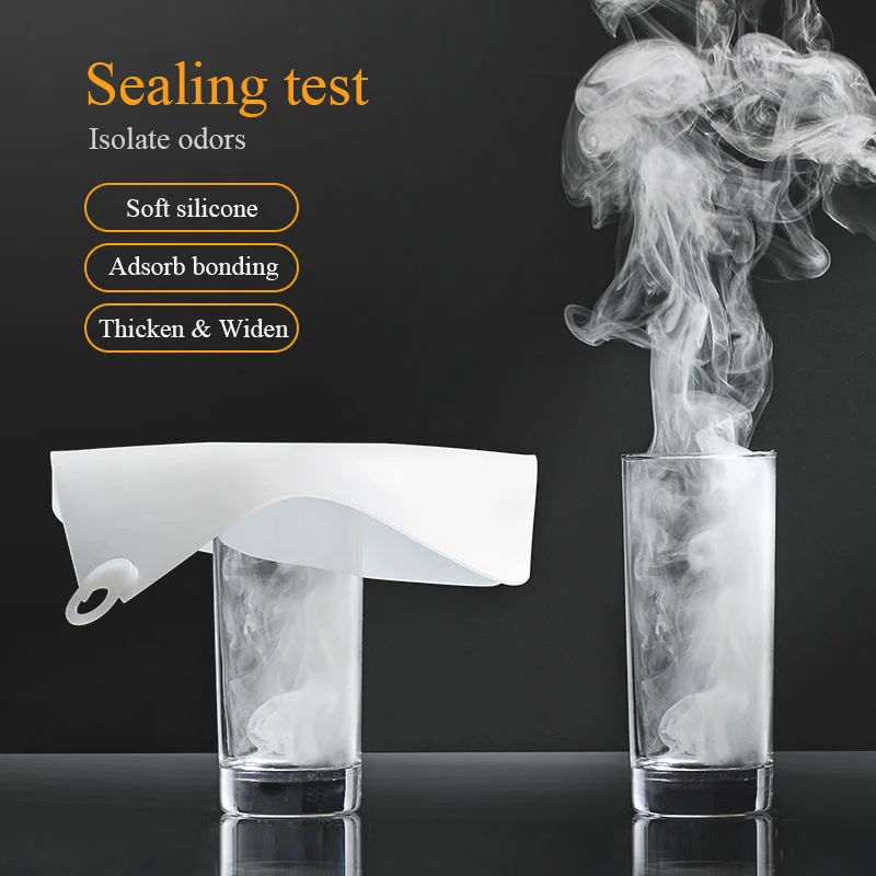 Silicone Floor Drain Cover Sewer Smell Removal Toilet Square Anti-Odor Sink Deodorization Pad Shower Bathroom Stopper | Обустройство