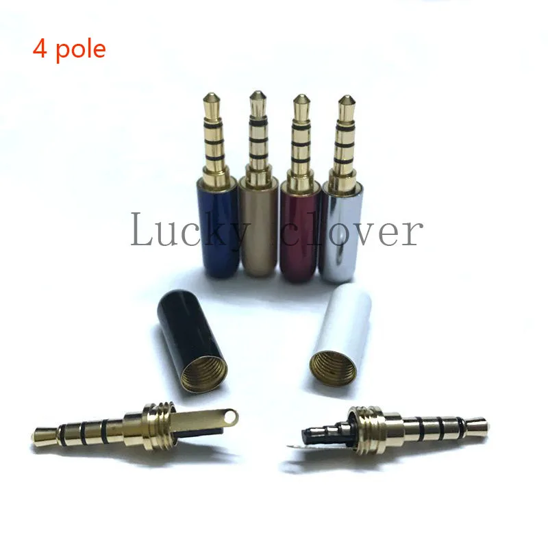 4 шт. медный адаптер для наушников с позолоченным штекером 3 5 мм|cable solder|cable headphonecable