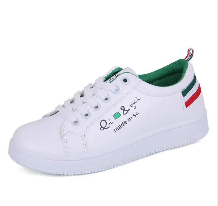 Женские туфли на плоской подошве белые модные в Корейском стиле весна 2019 | Обувь