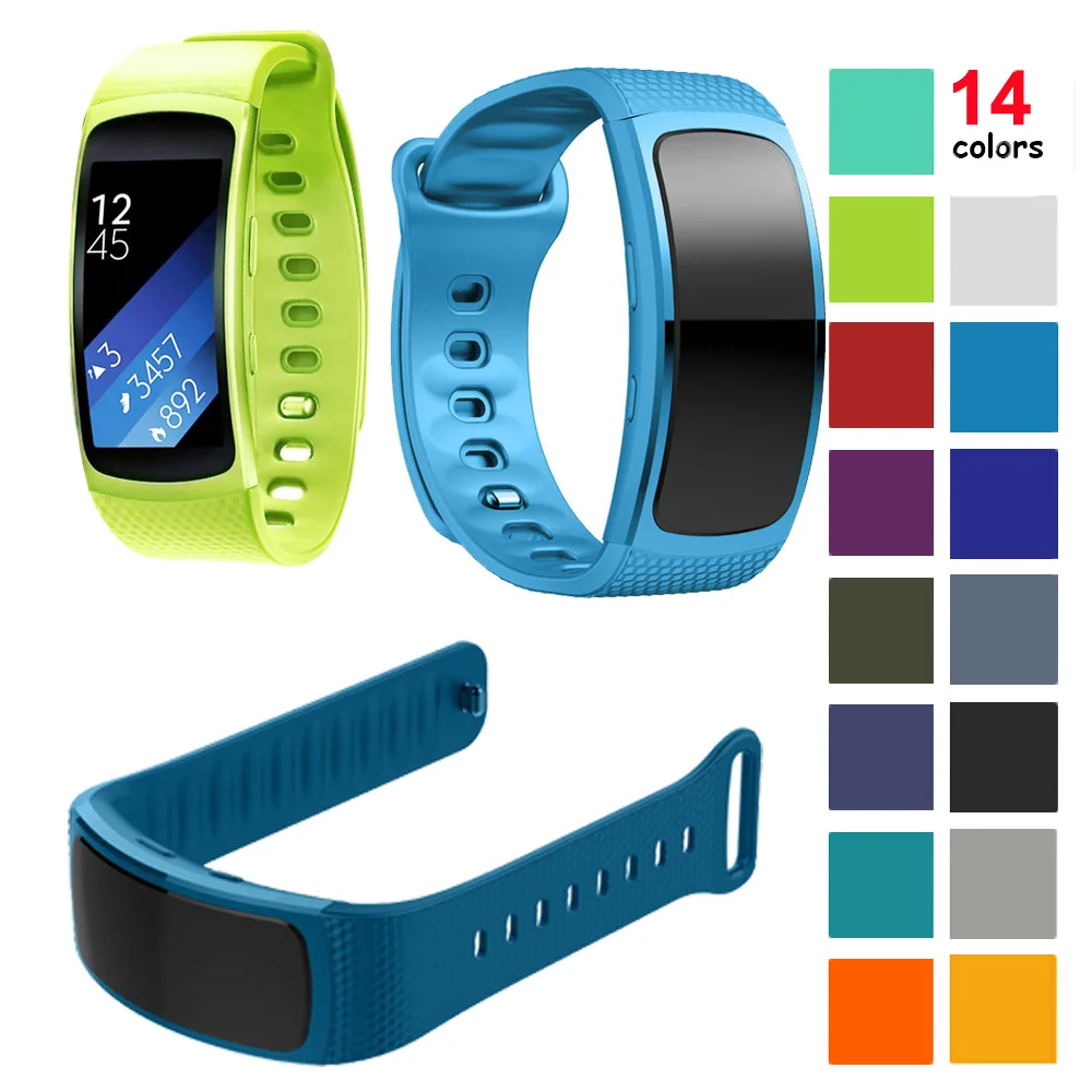 

Ремешок силиконовый для Samsung Gear Fit 2/Fit 2
