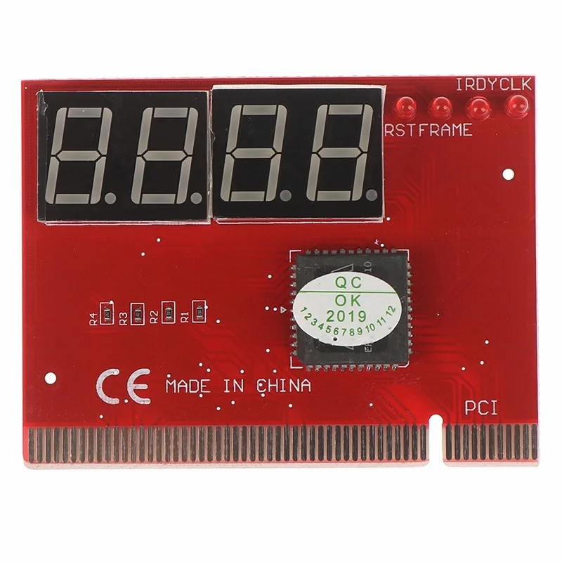 Карта неисправности Mini PCI для диагноза 1 шт. LED 4-битный анализатор теста карта