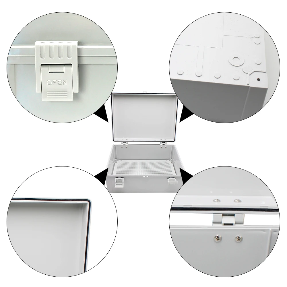 Наружный водонепроницаемый пластиковый корпус с застежкой Чехол для