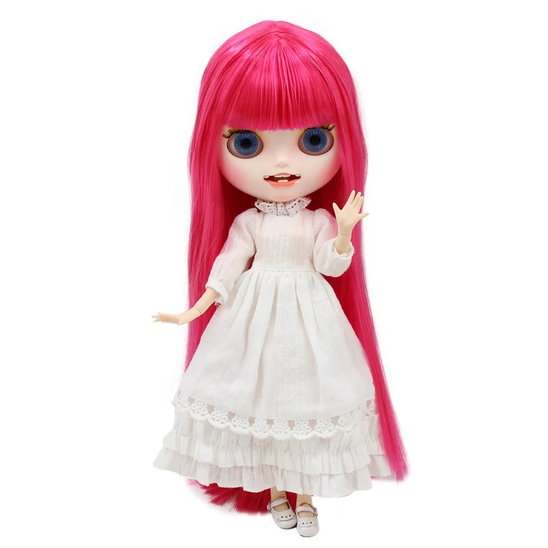 Ледяной DBS Blyth кукольные 1/6 BJD телесного цвета шарнирное тело матовая лицевая