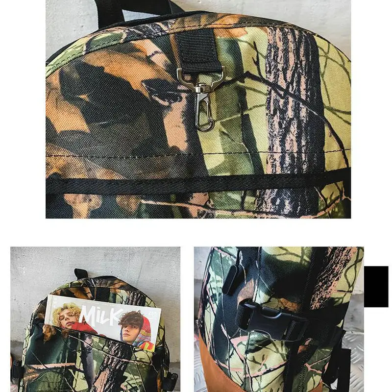 

Women backpack graffiti large capacity travel backpack Oxford men backpack portable laptop backpack student backpack school bag