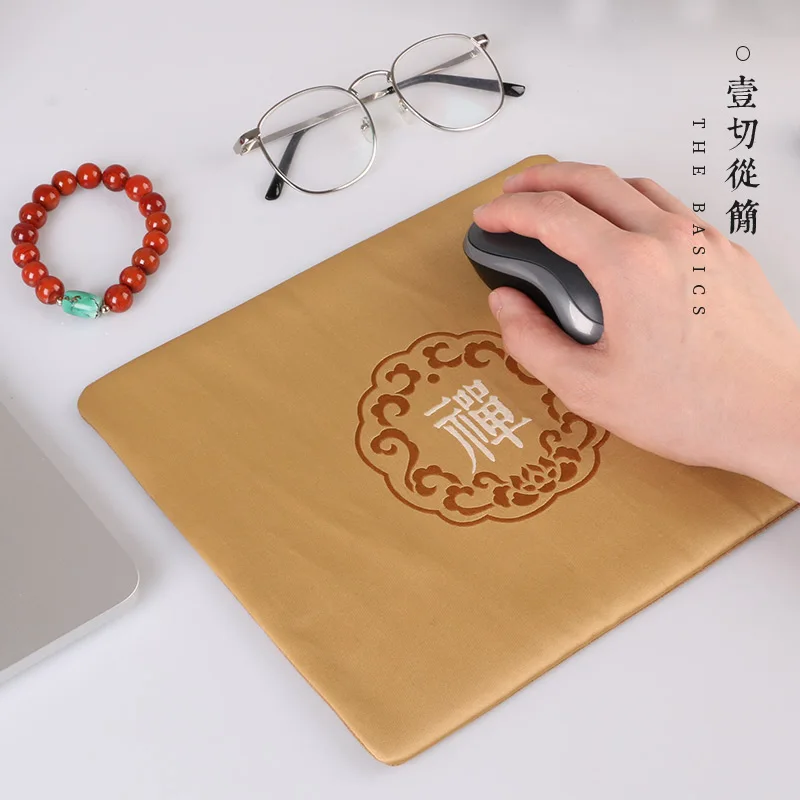 Коврик для мыши в китайском стиле простой коврик из ткани Zen home креативная