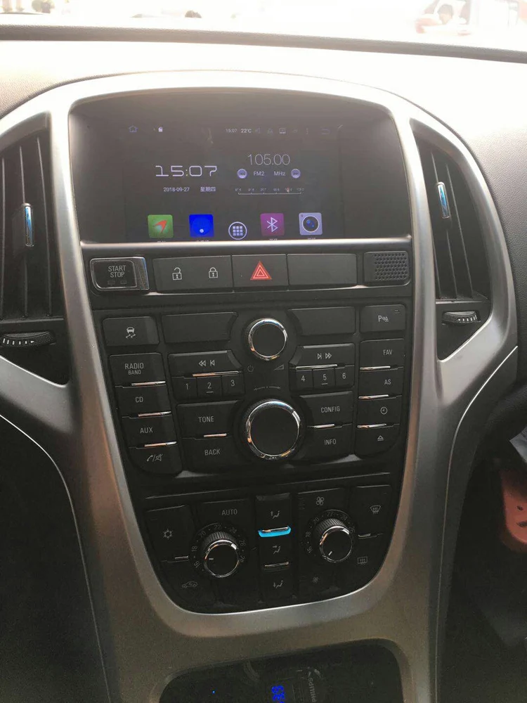 7 дюймов Android 10 автомобильный dvd gps для opel Astra J с навигацией автомобильное стерео