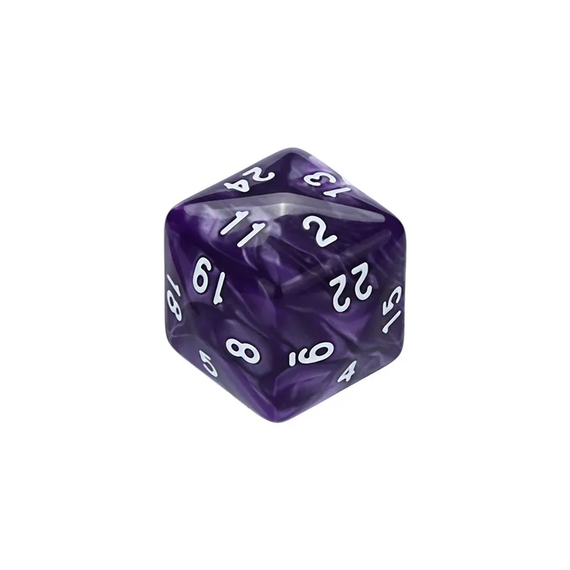 Игра многогранник поли dice D24 акриловые уродливые кости dados poliedricos d24 игральные dnd