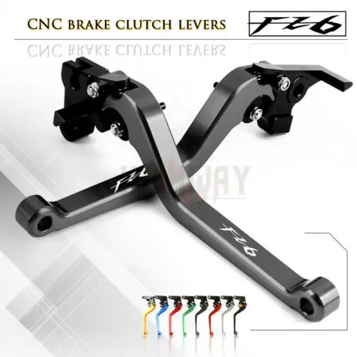 

Long Brake Clutch Levers Motorcycle Adjustable Accessories CNC Brake Handle Bar Lever For YAMAHA FZ6R FZ 6R 2009-2015