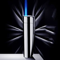 metal windproof lighters simple portable cigar octagonal cylindrical lighter smoking gifts for ladies