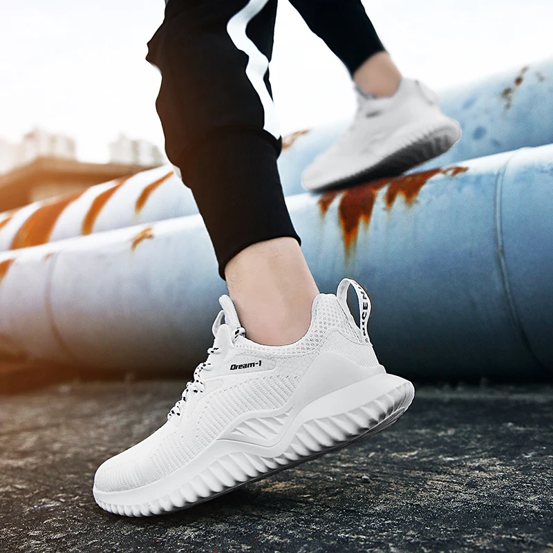 Мужская повседневная обувь tenis Роскошная Кроссовки Обувь белого цвета Модные